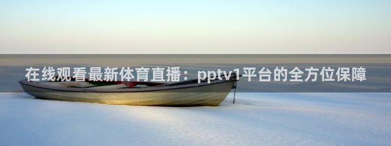 在线观看最新体育直播：pptv1平台的全方位保障