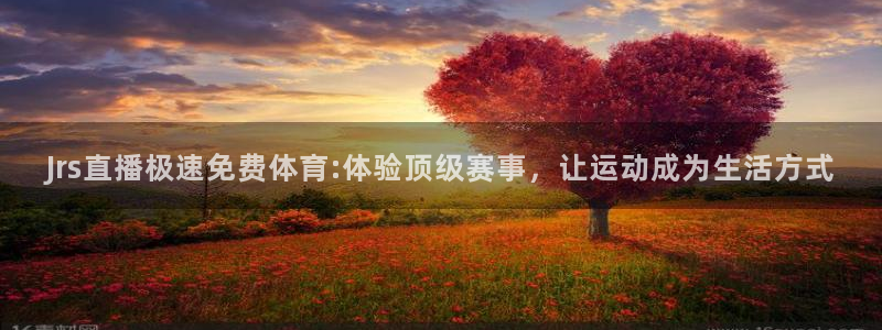 Jrs直播极速免费体育:体验顶级赛事，让运动成为生活方式